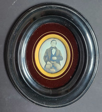 Daguerreotype 1/9 plaque cadre