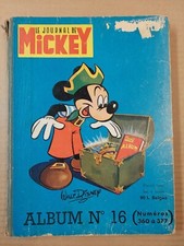 1959 Le Journal de Mickey Mouse Album No 16  Walt Disney Comics Book 360-377