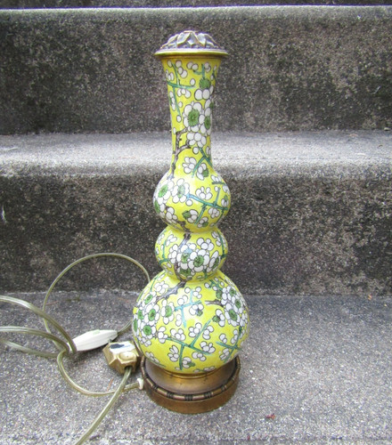 Ancien pied lampe - pied,