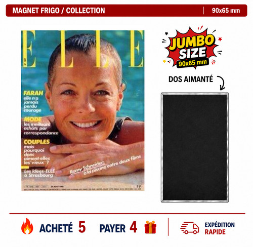 Magnet frigo romy schneider - frigo,