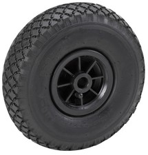 Meister Roue gonflable 260 mm, pour diables, jante en PVC, 810140