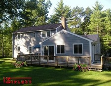 Bardage exterieur en vinyle imitation bois, Bardage PVC gris