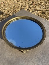 Plateau miroir ancien en