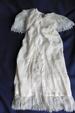ANCIEN CAPE/ROBE DE BAPTEME DE