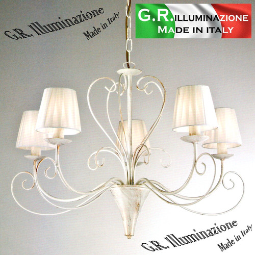 Lustre fer forgè classique