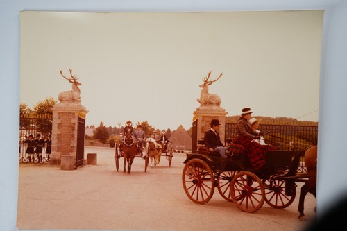 Photo argentique cochers - photo,