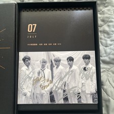 inx zerobaseone argon extremely rare signed cd from taiwan concert