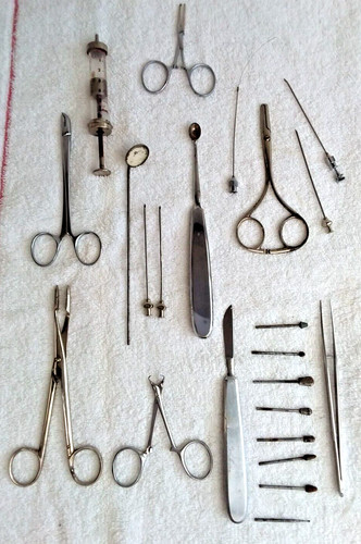 Lot anciens objets matériel - lot,