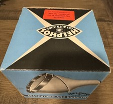 NOS Les Leston ivory Helphos Rally Search Light 2 Spare Bulbs, Lucas Connector