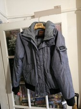 Blouson Schott A Capuche (Gris