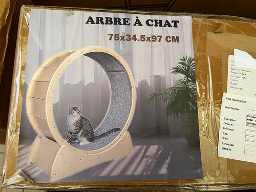 Roue exercice bois pour - d,