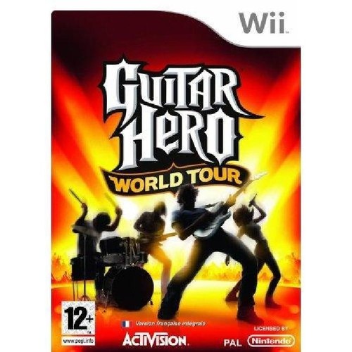 Jeu wii guitar hero - guitar, tour