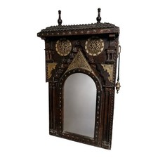 Miroir style syrien bois