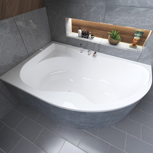 Baignoire bain angle - baignoire, d'angle