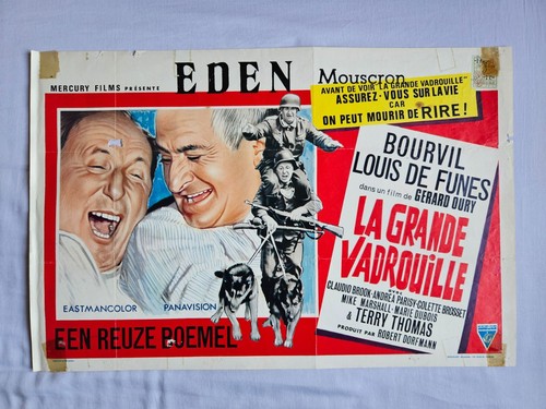 Affiche originale belge oury - affiche,