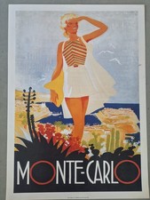 Affiche deco voyage Monte