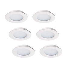 Lot de 6 lumières LED 12 V