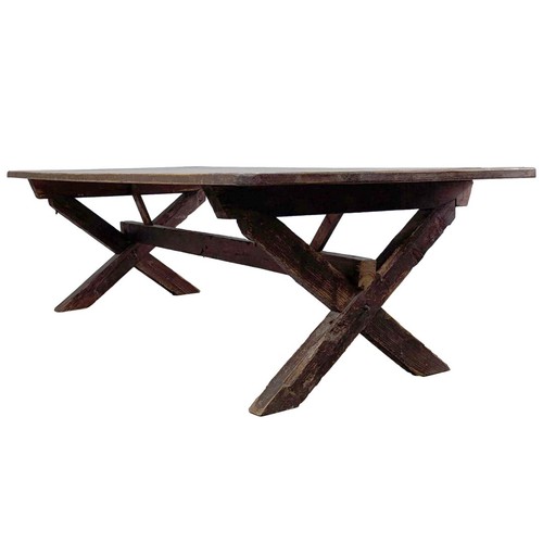 Grande table ferme bois - de,