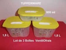 TUPPERWARE Lot  3 Boîtes