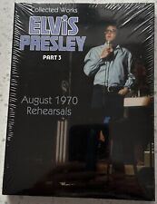 Elvis Presley Cd/dvd COLLECTED WORKS PART THREE AUGUST 1970 REHEARSALS - SEALED!