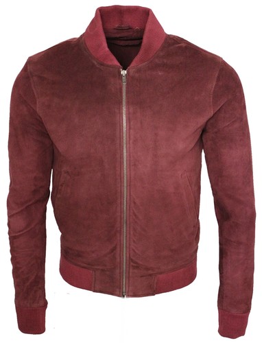Veste bomber varsity - veste, daim