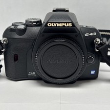 Olympus E-410 10MP Digital SLR Camera Body E410 With Strap No Battery Tested