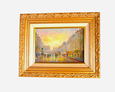 huile sur panneau de Roch