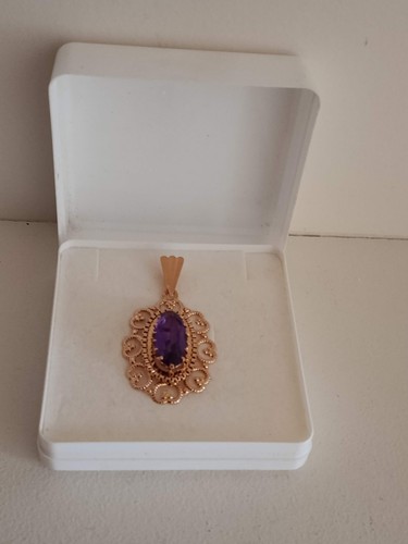 Superbe ancien pendentif - , or