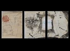 Pierre-Yves TREMOIS: 4 Original Lithographs, 1954