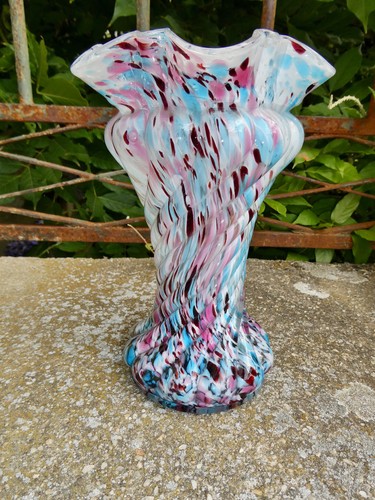Superbe vase 1900 - 1900, verrerie