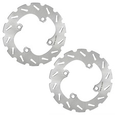 2pcs Disques de frein Arrière