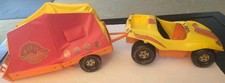 BARBIE Vintage Mattel 1972 Barbie Going Camping Car And Camper 