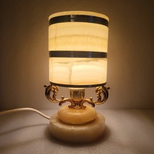 lampe a poser en albâtre ou