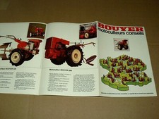 Prospectus Motoculteur BOUYER Gamme  Tracteur Tractor Traktor Prospekt Brochure 
