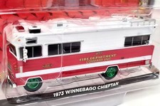 Greenlight 1/64 Winnebago Chieftan 1973 Fire Dept Command Unit Chase Car