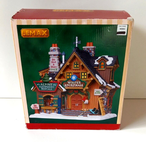 Lemax winter sporthaus - lemax,
