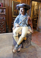 BERNARD BLOCH STYLE "LE NEAPOLITAN" ceramic slipper tobacco pot