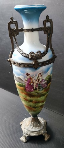 Vase amphore porcelaine - vase, paris