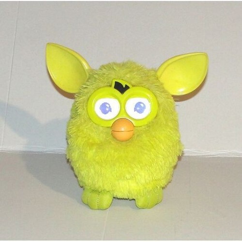Furby jaune peluche interactif - jaune,