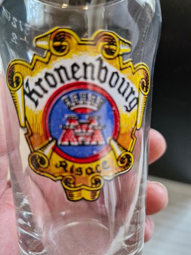 Ancien verre biere - verre,