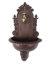 Fontaine murale de jardin