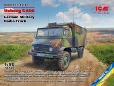 (ICM35137) - ICM 1:35 - Unimog S 404 Radio Truck, German Military