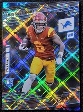 2021 Panini Prestige Amon-Ra ST. Brown RC Lions Diamond Xtra Points SP #234 Mint