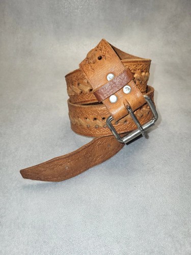 Ceinture vintage archive cuir - ceinture,