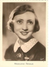 Madeleine RENAUD  carte