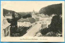 CPA: Les Planches-en-Montagne - Main Street / 1904
