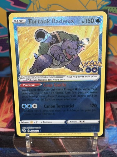 Carte pokemon tortank radieux - tortank,