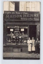 Belgique - BRUXELLES - Coiffeur Maison Henri - 14 rue de Flandre - CARTE PHOTO