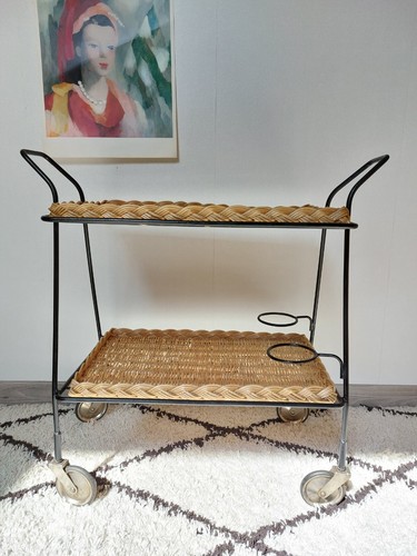 Desserte roulante osier - roulante,
