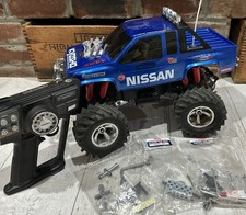 Vintage RTR Kyosho Double Dare 1/10 Nissan 4WD—4 WHEEL STEERING!— Nice!